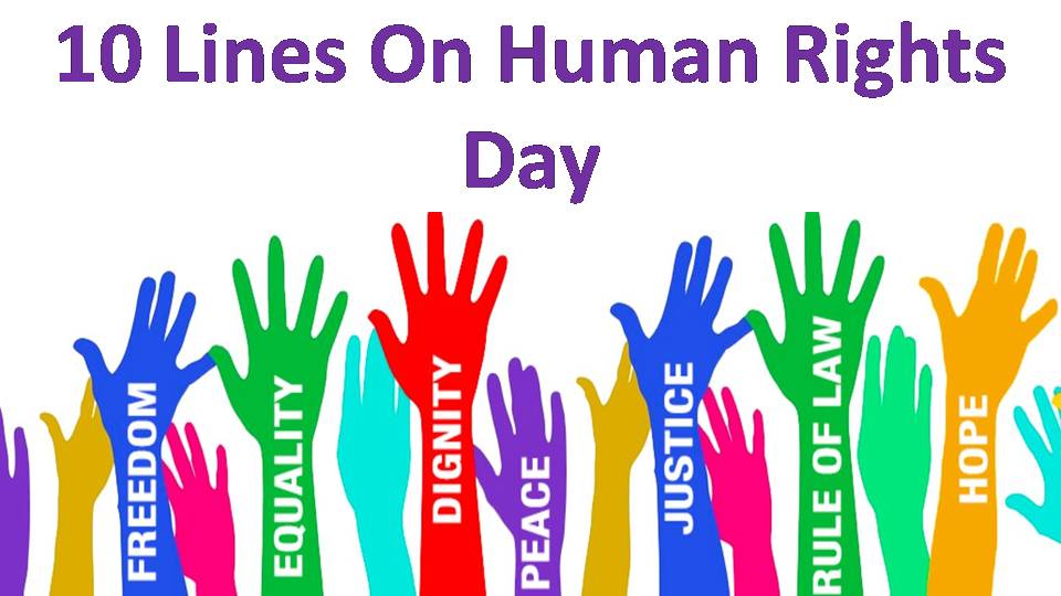 10 Lines on Human Rights Day