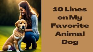 10 Lines on My Favorite Animal Dog