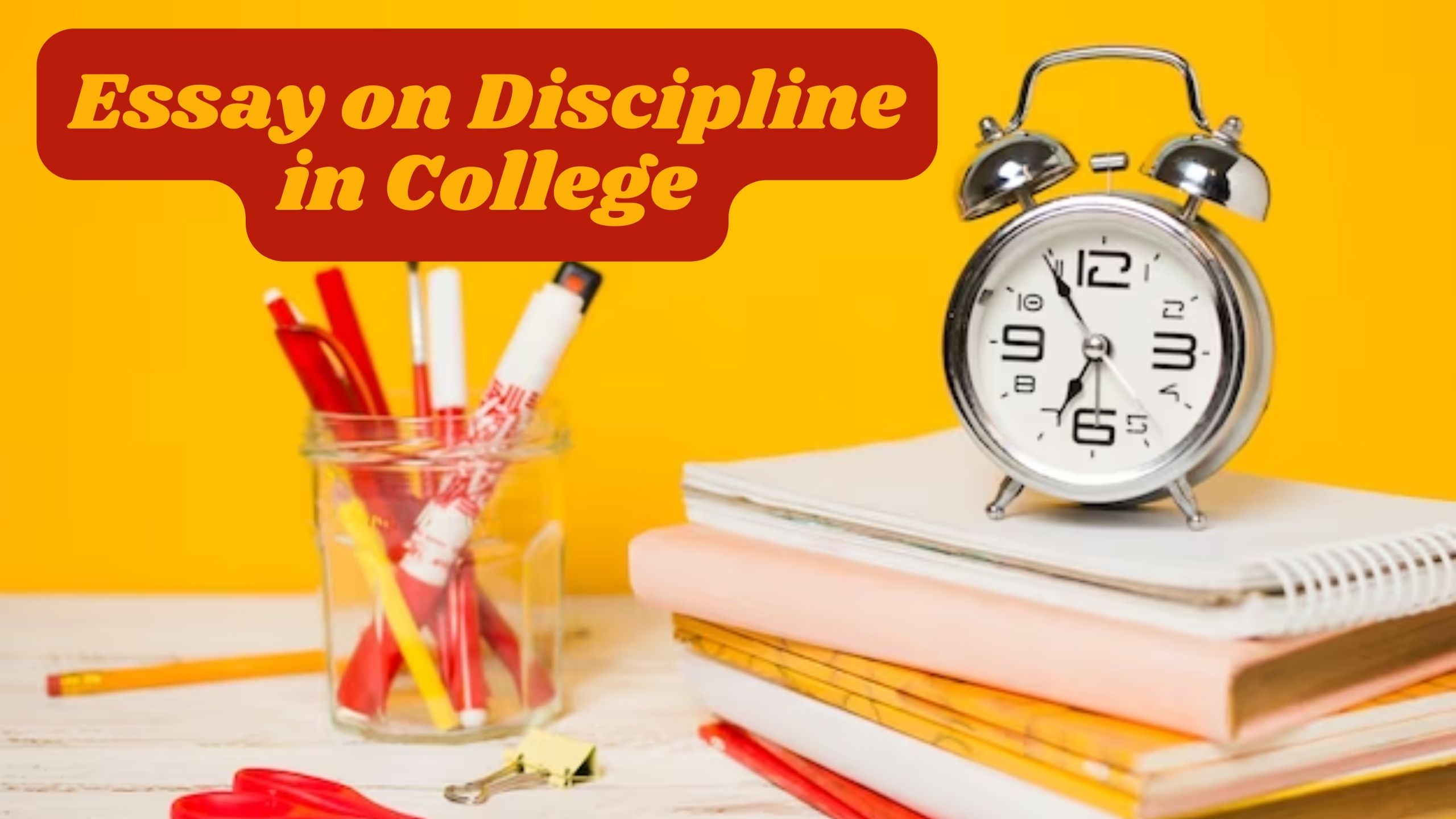Essay on Discipline in College