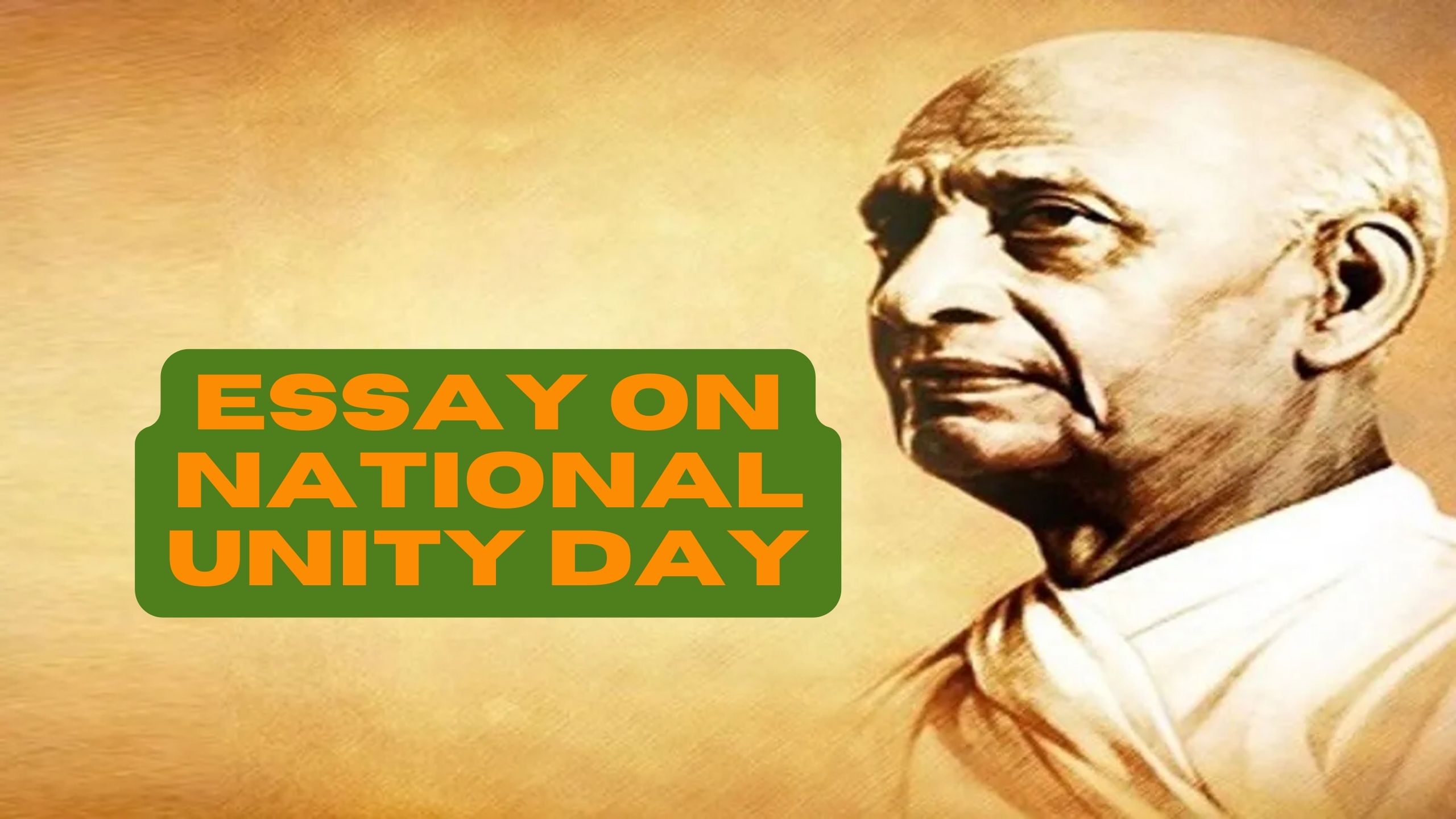 Essay on National Unity Day